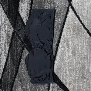 VICTORIA SECRET 2016 THE BABE BANDEAU STRAPLESS RUCHED SWIMSUIT TOP